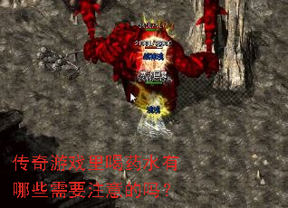 传奇游戏里喝药水有哪些需要注意的吗? 传奇游戏里喝药水有哪些需要注意的吗?