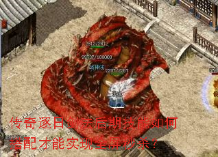 傳奇逐日劍法后期技能如何搭配才能實現(xiàn)全屏秒殺？