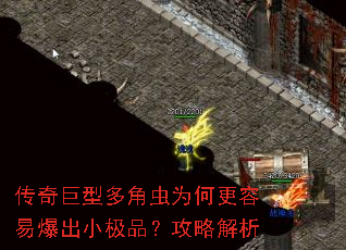 传奇巨型多角虫为何更容易爆出小极品?攻略解析 传奇巨型多角虫为何更容易爆出小极品?攻略解析