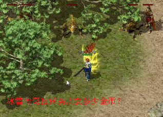 冰雪传奇接任务需要多少金币? 冰雪传奇接任务需要多少金币?