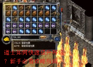 道士如何快速提升等级?新手必看攻略指南 道士如何快速提升等级?新手必看攻略指南