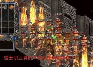 道士职业真的不如战士和法师吗? 道士职业真的不如战士和法师吗?