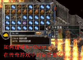 �������MerChant�ڴ�����Ϸ�еĸ��κ��壿