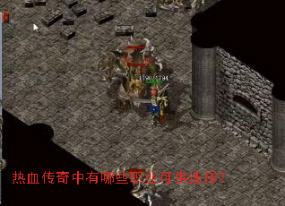 热血传奇中有哪些职业可供选择? 热血传奇中有哪些职业可供选择?