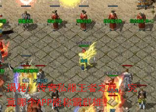 揭秘:传奇私服王者之战,究竟哪个APP能称霸群雄? 揭秘:传奇私服王者之战,究竟哪个APP能称霸群雄?