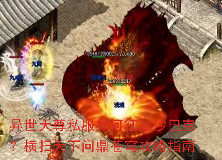 异世天尊私服如何征战沙巴克?横扫天下问鼎苍穹攻略指南 异世天尊私服如何征战沙巴克?横扫天下问鼎苍穹攻略指南