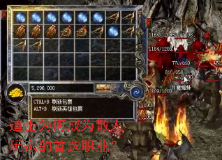 道士为何成为散人玩家的首选职业? 道士为何成为散人玩家的首选职业?