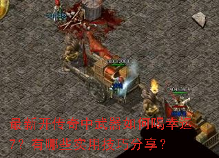 最新开传奇中武器如何喝幸运7?有哪些实用技巧分享? 最新开传奇中武器如何喝幸运7?有哪些实用技巧分享?