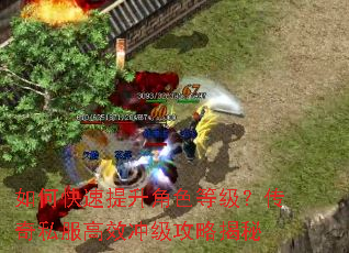 如何快速提升角色等级?传奇私服高效冲级攻略揭秘 如何快速提升角色等级?传奇私服高效冲级攻略揭秘