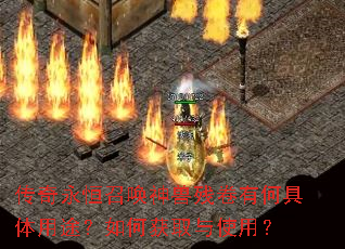 传奇永恒召唤神兽残卷有何具体用途?如何获取与使用? 传奇永恒召唤神兽残卷有何具体用途?如何获取与使用?