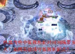 热血传奇中狐狸刷新时间间隔是多久?如何高效蹲守狐狸刷新点? 热血传奇中狐狸刷新时间间隔是多久?如何高效蹲守狐狸刷新点?