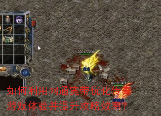 ���������ͨ�����Ż�������Ϸ���鲢��������Ч�ʣ�