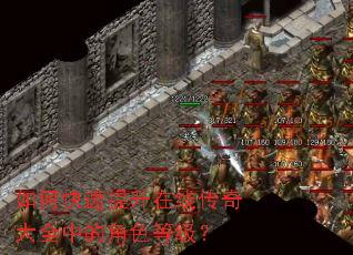 如何快速提升在线传奇大全中的角色等级? 如何快速提升在线传奇大全中的角色等级?