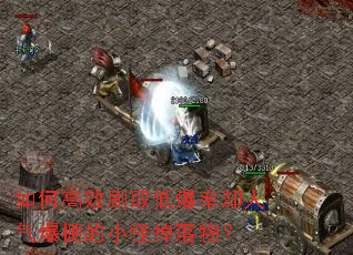 如何高效刷取低爆率却人气爆棚的小怪掉落物? 如何高效刷取低爆率却人气爆棚的小怪掉落物?