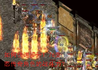 如何快速提升1.76变态传奇角色的战斗力? 如何快速提升1.76变态传奇角色的战斗力?