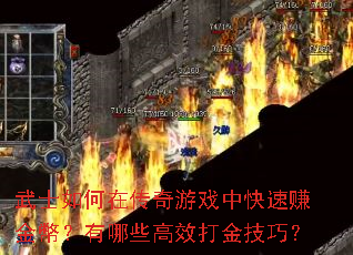 ��ʿ����ڴ�����Ϸ�п���׬���ţ�����Щ��Ч����ɣ�