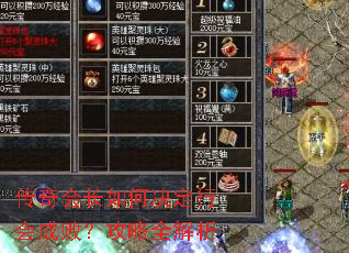 传奇会长如何决定行会成败?攻略全解析 传奇会长如何决定行会成败?攻略全解析