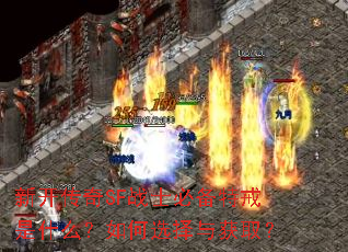 新开传奇SF战士必备特戒是什么?如何选择与获取? 新开传奇SF战士必备特戒是什么?如何选择与获取?