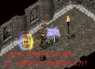 uc999在传奇游戏中代表什么?如何利用它快速提升战力? uc999在传奇游戏中代表什么?如何利用它快速提升战力?