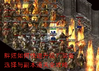 胖妞如何快速升级?装备选择与副本通关全攻略 胖妞如何快速升级?装备选择与副本通关全攻略