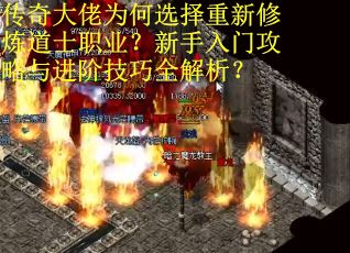 传奇大佬为何选择重新修炼道士职业？新手入门攻略与进阶技巧全解析？