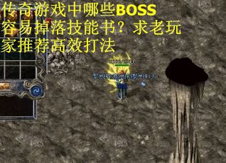 传奇游戏中哪些BOSS容易掉落技能书？求老玩家推荐高效打法