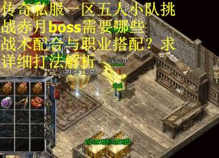 传奇私服一区五人小队挑战赤月boss需要哪些战术配合与职业搭配?求详细打法解析