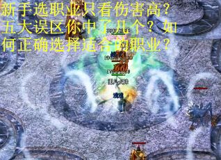 新手选职业只看伤害高?五大误区你中了几个?如何正确选择适合的职业?