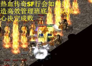 热血传奇SF行会如何打造高效管理班底？团队核心决定成败