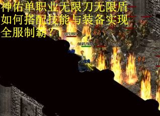神佑单职业无限刀无限盾如何搭配技能与装备实现全服制霸？